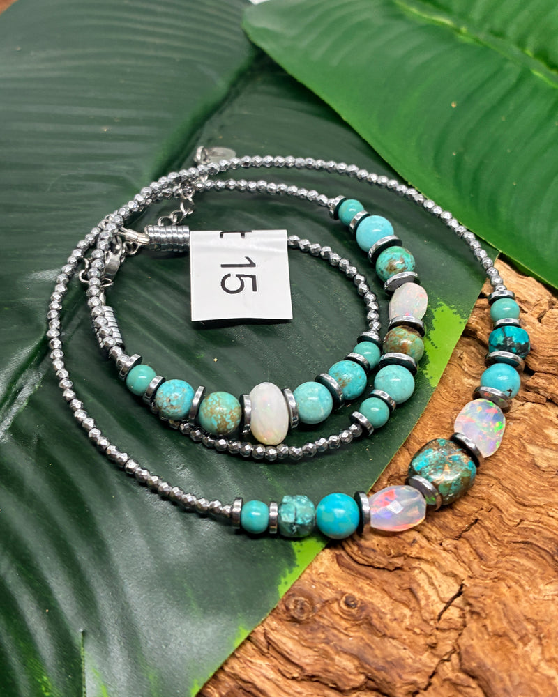 Triple envole bracelet trois tours ou colliers