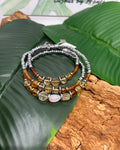 Triple envole bracelet trois tours ou collier