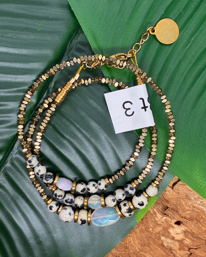 triple envol bracelet trois tours ou colliers