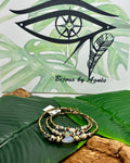 triple envol bracelet trois tours ou colliers