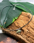 Collier Labradorite Marquise & Hématite Noire