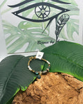 Bracelet Composite · Pyrite · Chrysocolle · Apatite & Nacre