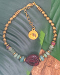 Bracelet Quartz Rose · Opale Paraiba · Turquoise & Amazonite