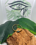 Bracelet Turquoise Brute · Perles de Tahiti & Étoile Dorée