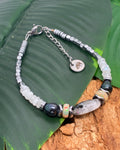 Bracelet Opale, et Pierre de lune