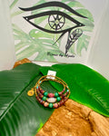 Triple envol bracelet trois tours ou collier