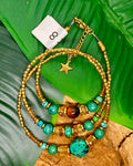 triplo envol bracelet trois tours ou colliers
