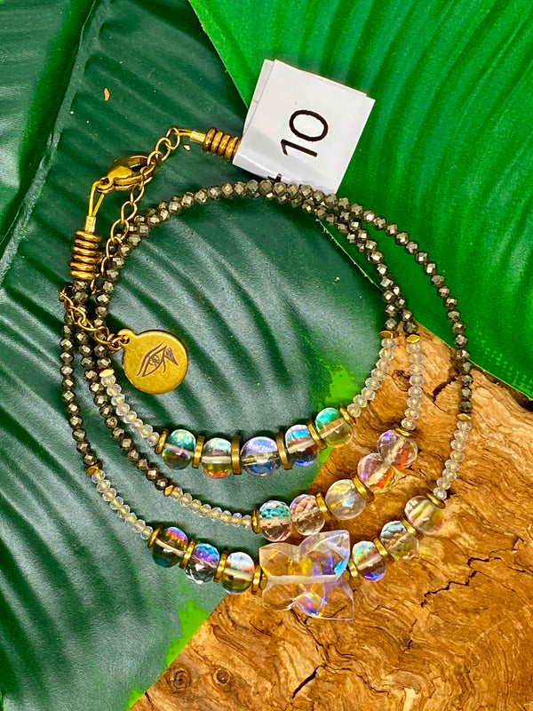 triple envol bracelet trois tours ou collier