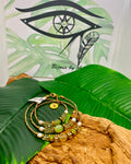 Triple envol  bracelets trois tours ou colliers