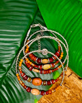 Envole ultime bracelet cinq tours ou collier sautoir deux tours