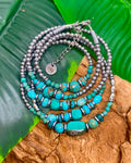 Envole ultime bracelet 5 tours ou collier type sautoir deux tours
