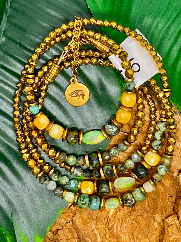 Envole ultime bracelet cinq tours ou colliers deux tours