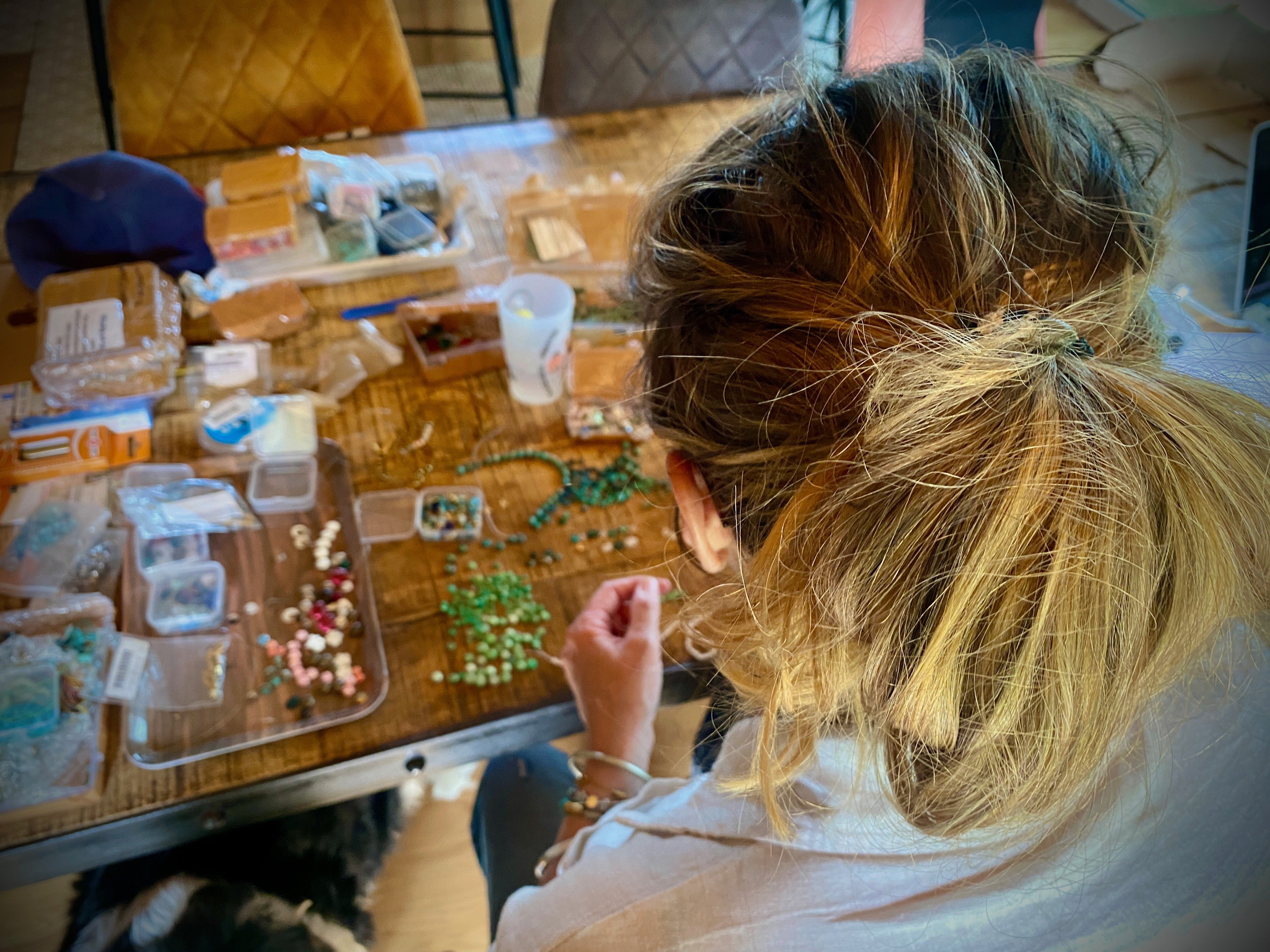 Les bijoux d'Agnès en exposition
